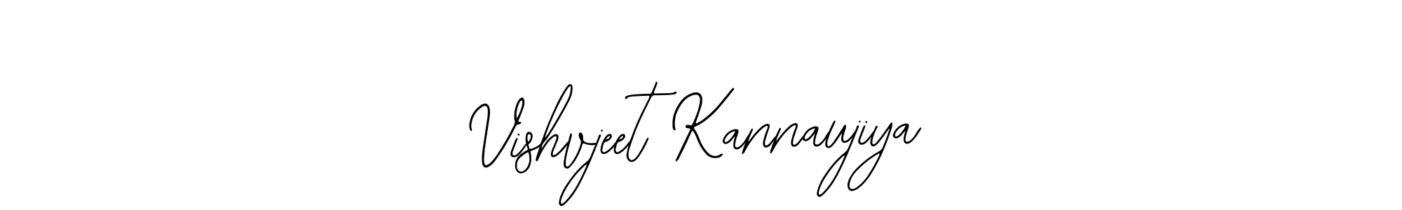 How to make Vishvjeet Kannaujiya signature? Bearetta-2O07w is a professional autograph style. Create handwritten signature for Vishvjeet Kannaujiya name. Vishvjeet Kannaujiya signature style 12 images and pictures png