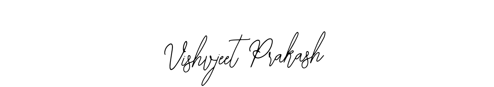 Make a beautiful signature design for name Vishvjeet Prakash. With this signature (Bearetta-2O07w) style, you can create a handwritten signature for free. Vishvjeet Prakash signature style 12 images and pictures png