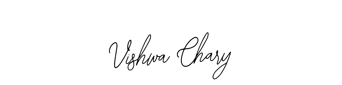 It looks lik you need a new signature style for name Vishwa Chary. Design unique handwritten (Bearetta-2O07w) signature with our free signature maker in just a few clicks. Vishwa Chary signature style 12 images and pictures png