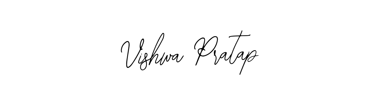 This is the best signature style for the Vishwa Pratap name. Also you like these signature font (Bearetta-2O07w). Mix name signature. Vishwa Pratap signature style 12 images and pictures png