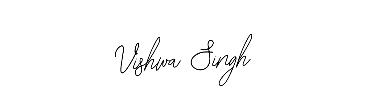 Also You can easily find your signature by using the search form. We will create Vishwa Singh name handwritten signature images for you free of cost using Bearetta-2O07w sign style. Vishwa Singh signature style 12 images and pictures png