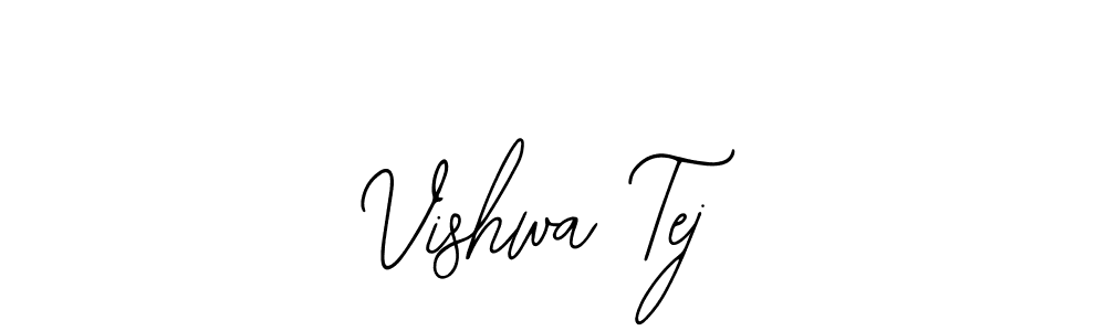 Use a signature maker to create a handwritten signature online. With this signature software, you can design (Bearetta-2O07w) your own signature for name Vishwa Tej. Vishwa Tej signature style 12 images and pictures png