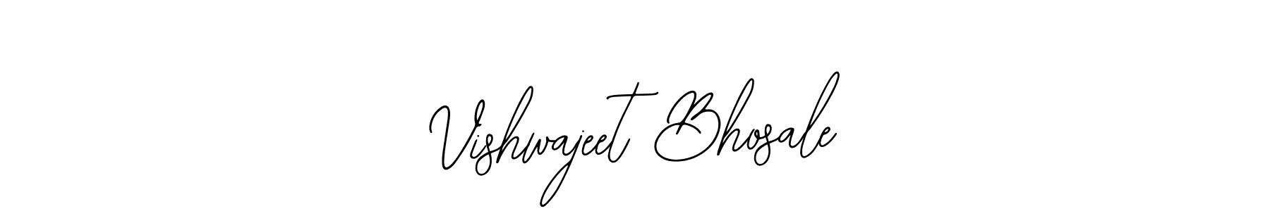 Make a beautiful signature design for name Vishwajeet Bhosale. With this signature (Bearetta-2O07w) style, you can create a handwritten signature for free. Vishwajeet Bhosale signature style 12 images and pictures png