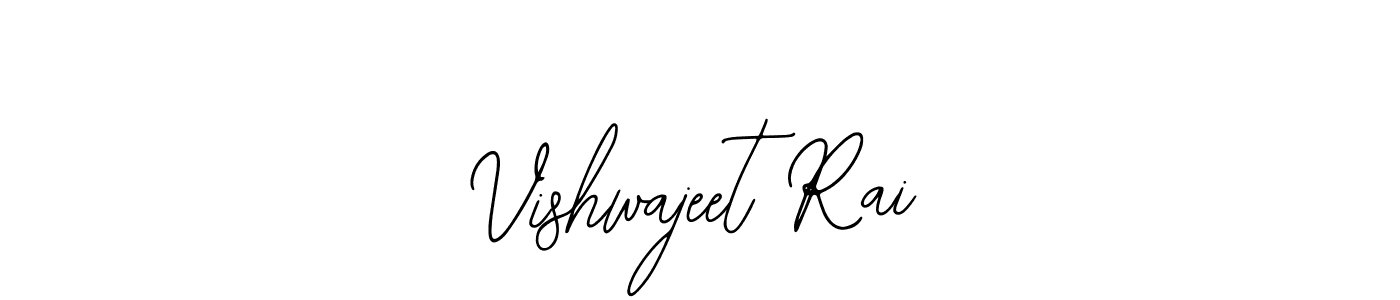 How to make Vishwajeet Rai signature? Bearetta-2O07w is a professional autograph style. Create handwritten signature for Vishwajeet Rai name. Vishwajeet Rai signature style 12 images and pictures png