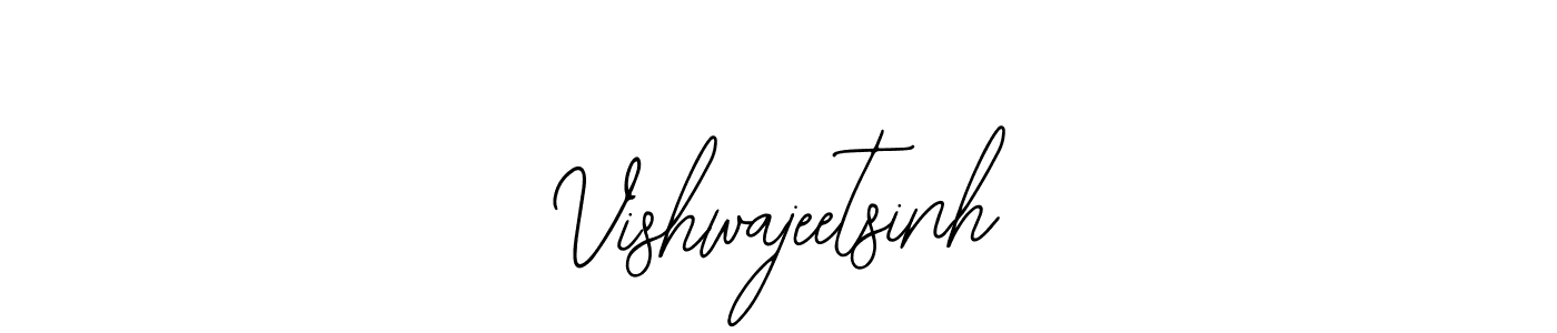 How to make Vishwajeetsinh signature? Bearetta-2O07w is a professional autograph style. Create handwritten signature for Vishwajeetsinh name. Vishwajeetsinh signature style 12 images and pictures png