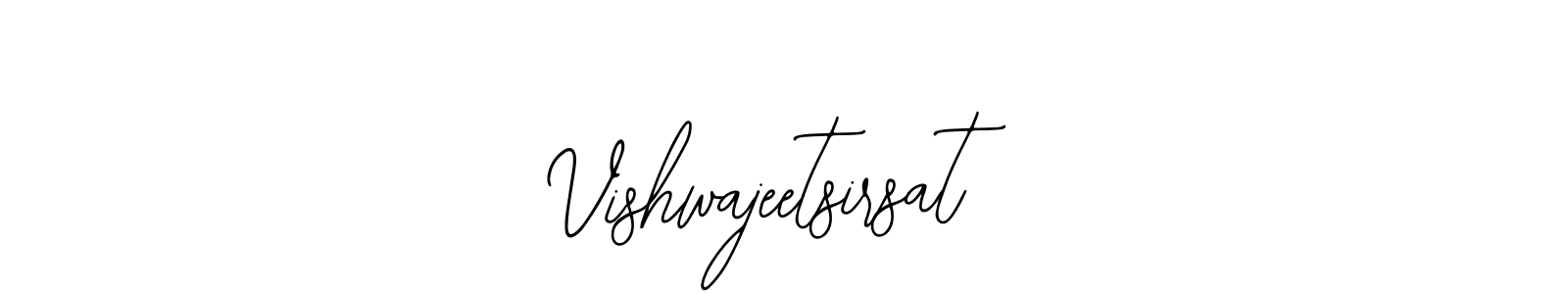 Create a beautiful signature design for name Vishwajeetsirsat. With this signature (Bearetta-2O07w) fonts, you can make a handwritten signature for free. Vishwajeetsirsat signature style 12 images and pictures png