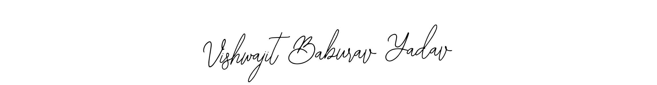 Design your own signature with our free online signature maker. With this signature software, you can create a handwritten (Bearetta-2O07w) signature for name Vishwajit Baburav Yadav. Vishwajit Baburav Yadav signature style 12 images and pictures png