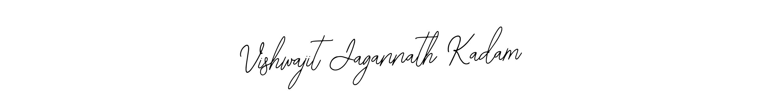 Design your own signature with our free online signature maker. With this signature software, you can create a handwritten (Bearetta-2O07w) signature for name Vishwajit Jagannath Kadam. Vishwajit Jagannath Kadam signature style 12 images and pictures png