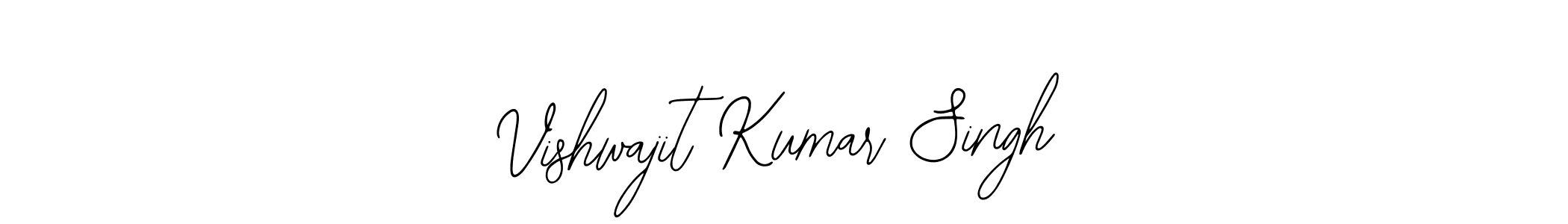 Create a beautiful signature design for name Vishwajit Kumar Singh. With this signature (Bearetta-2O07w) fonts, you can make a handwritten signature for free. Vishwajit Kumar Singh signature style 12 images and pictures png