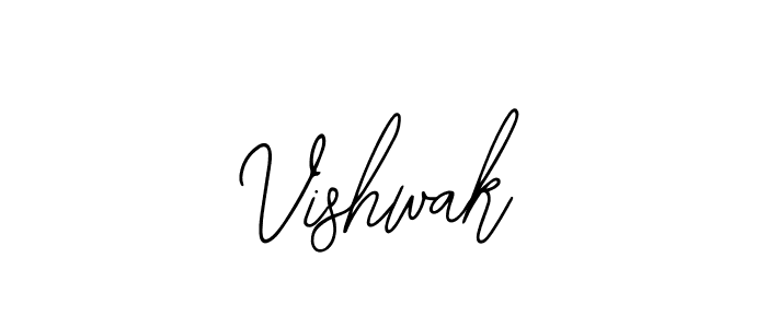 How to make Vishwak name signature. Use Bearetta-2O07w style for creating short signs online. This is the latest handwritten sign. Vishwak signature style 12 images and pictures png