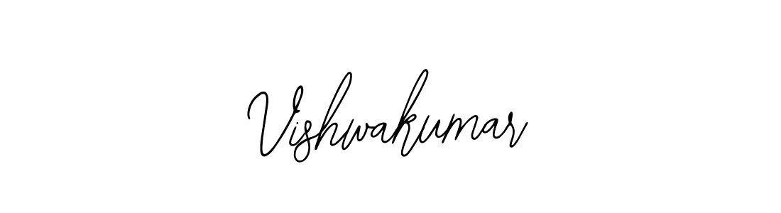 Use a signature maker to create a handwritten signature online. With this signature software, you can design (Bearetta-2O07w) your own signature for name Vishwakumar. Vishwakumar signature style 12 images and pictures png