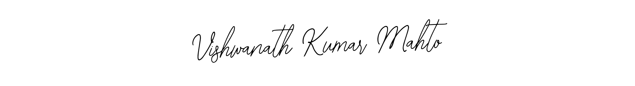 Also You can easily find your signature by using the search form. We will create Vishwanath Kumar Mahto name handwritten signature images for you free of cost using Bearetta-2O07w sign style. Vishwanath Kumar Mahto signature style 12 images and pictures png