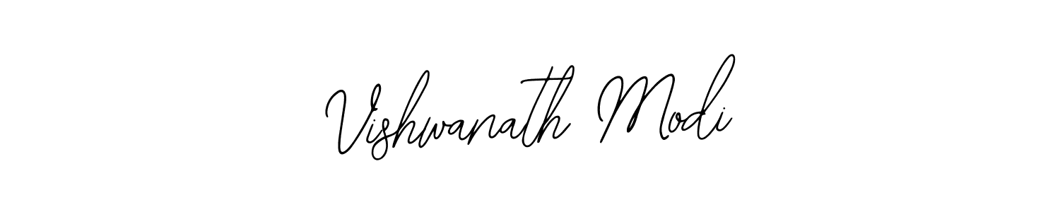 The best way (Bearetta-2O07w) to make a short signature is to pick only two or three words in your name. The name Vishwanath Modi include a total of six letters. For converting this name. Vishwanath Modi signature style 12 images and pictures png