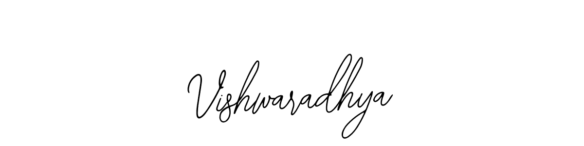 It looks lik you need a new signature style for name Vishwaradhya. Design unique handwritten (Bearetta-2O07w) signature with our free signature maker in just a few clicks. Vishwaradhya signature style 12 images and pictures png