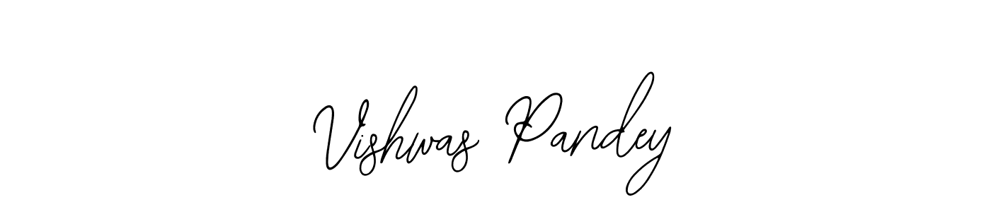 Use a signature maker to create a handwritten signature online. With this signature software, you can design (Bearetta-2O07w) your own signature for name Vishwas Pandey. Vishwas Pandey signature style 12 images and pictures png