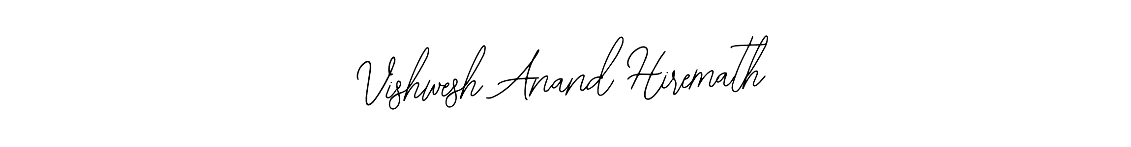 How to Draw Vishwesh Anand Hiremath signature style? Bearetta-2O07w is a latest design signature styles for name Vishwesh Anand Hiremath. Vishwesh Anand Hiremath signature style 12 images and pictures png