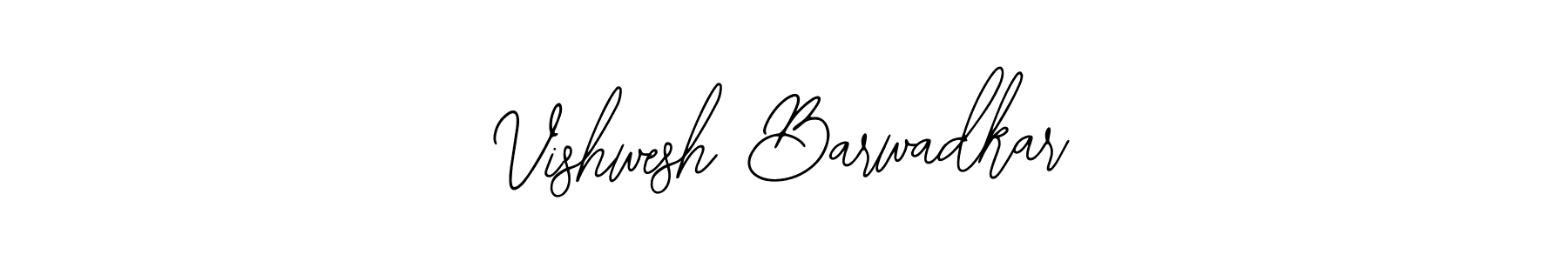 How to make Vishwesh Barwadkar signature? Bearetta-2O07w is a professional autograph style. Create handwritten signature for Vishwesh Barwadkar name. Vishwesh Barwadkar signature style 12 images and pictures png