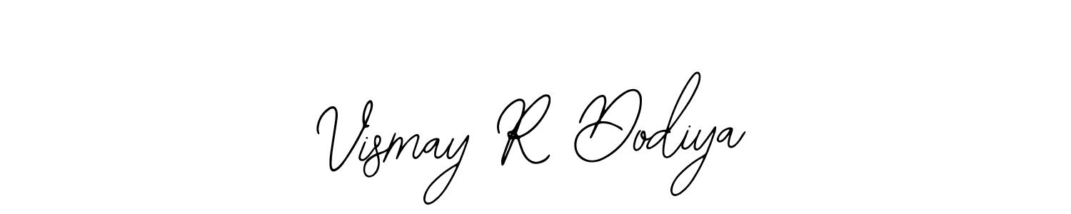 Make a short Vismay R Dodiya signature style. Manage your documents anywhere anytime using Bearetta-2O07w. Create and add eSignatures, submit forms, share and send files easily. Vismay R Dodiya signature style 12 images and pictures png