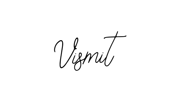 Use a signature maker to create a handwritten signature online. With this signature software, you can design (Bearetta-2O07w) your own signature for name Vismit. Vismit signature style 12 images and pictures png