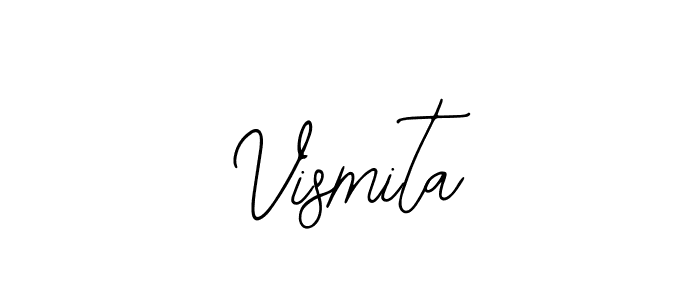 Also You can easily find your signature by using the search form. We will create Vismita name handwritten signature images for you free of cost using Bearetta-2O07w sign style. Vismita signature style 12 images and pictures png