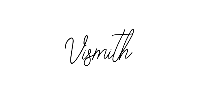 Vismith stylish signature style. Best Handwritten Sign (Bearetta-2O07w) for my name. Handwritten Signature Collection Ideas for my name Vismith. Vismith signature style 12 images and pictures png