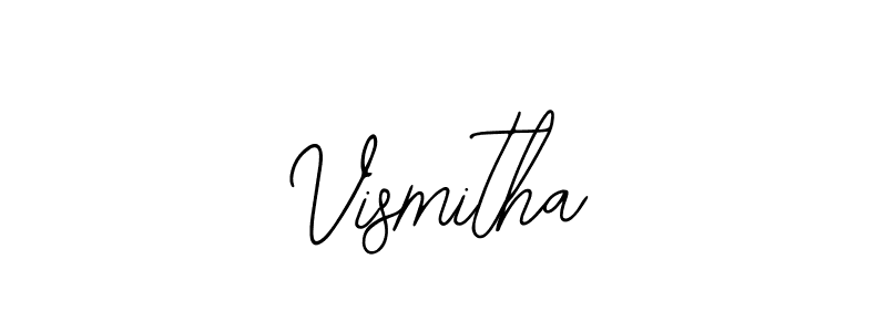 How to make Vismitha name signature. Use Bearetta-2O07w style for creating short signs online. This is the latest handwritten sign. Vismitha signature style 12 images and pictures png