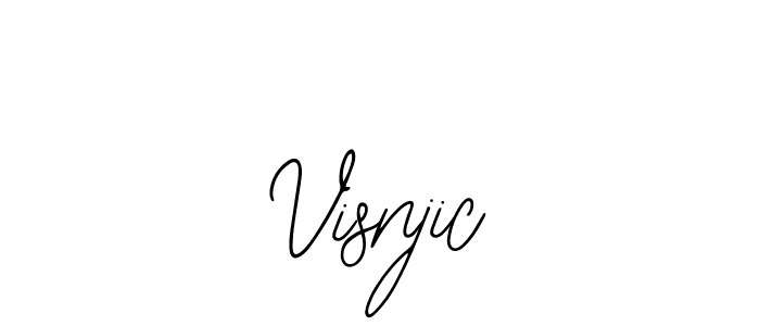 Make a beautiful signature design for name Visnjic. Use this online signature maker to create a handwritten signature for free. Visnjic signature style 12 images and pictures png