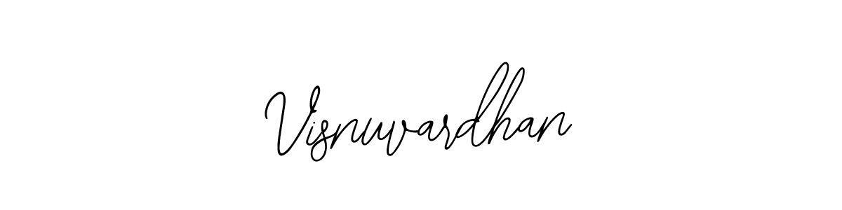 Visnuvardhan stylish signature style. Best Handwritten Sign (Bearetta-2O07w) for my name. Handwritten Signature Collection Ideas for my name Visnuvardhan. Visnuvardhan signature style 12 images and pictures png