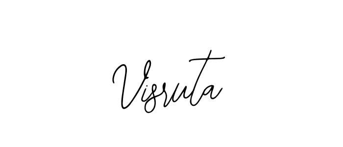 Similarly Bearetta-2O07w is the best handwritten signature design. Signature creator online .You can use it as an online autograph creator for name Visruta. Visruta signature style 12 images and pictures png