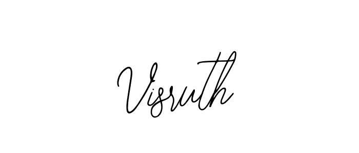 It looks lik you need a new signature style for name Visruth. Design unique handwritten (Bearetta-2O07w) signature with our free signature maker in just a few clicks. Visruth signature style 12 images and pictures png