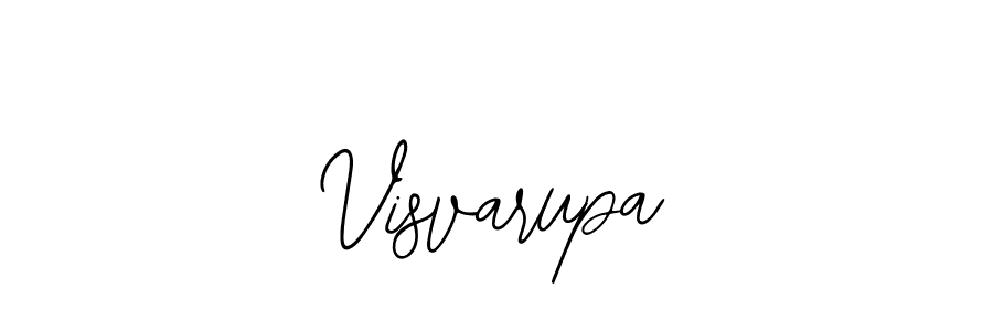 Make a beautiful signature design for name Visvarupa. With this signature (Bearetta-2O07w) style, you can create a handwritten signature for free. Visvarupa signature style 12 images and pictures png