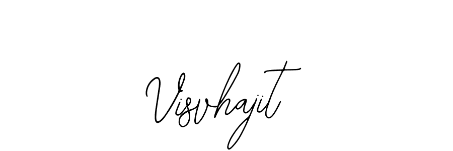 if you are searching for the best signature style for your name Visvhajit. so please give up your signature search. here we have designed multiple signature styles  using Bearetta-2O07w. Visvhajit signature style 12 images and pictures png