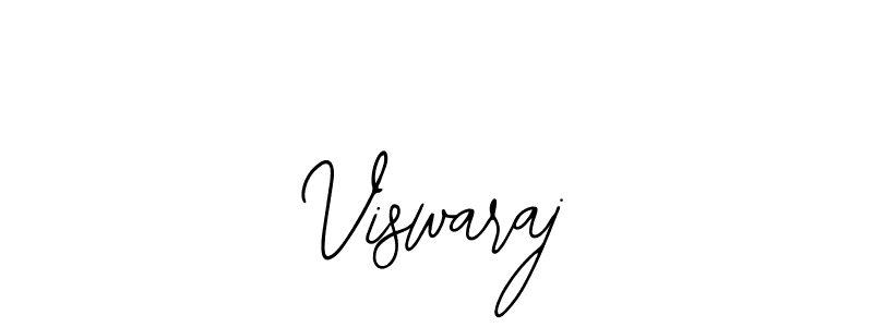 How to make Viswaraj name signature. Use Bearetta-2O07w style for creating short signs online. This is the latest handwritten sign. Viswaraj signature style 12 images and pictures png