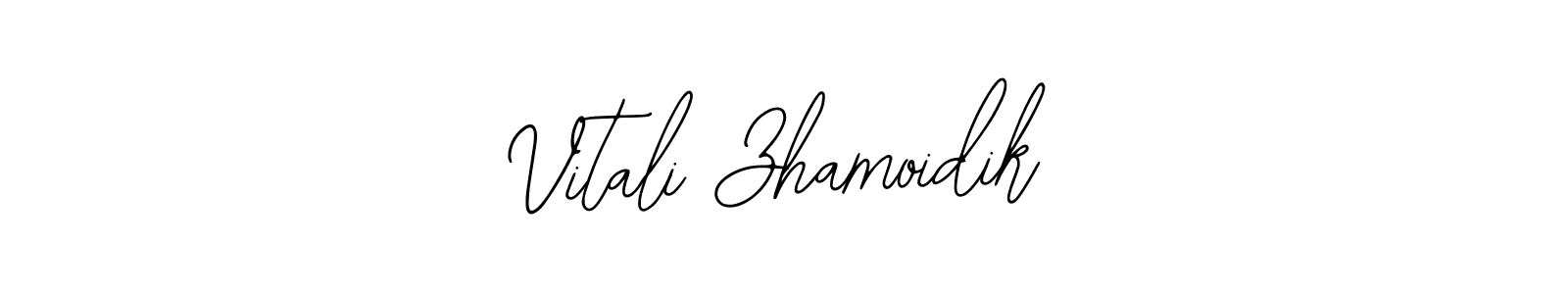 It looks lik you need a new signature style for name Vitali Zhamoidik. Design unique handwritten (Bearetta-2O07w) signature with our free signature maker in just a few clicks. Vitali Zhamoidik signature style 12 images and pictures png