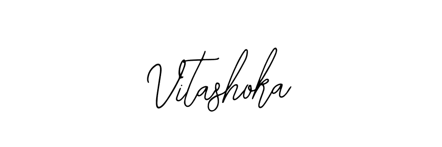 How to Draw Vitashoka signature style? Bearetta-2O07w is a latest design signature styles for name Vitashoka. Vitashoka signature style 12 images and pictures png