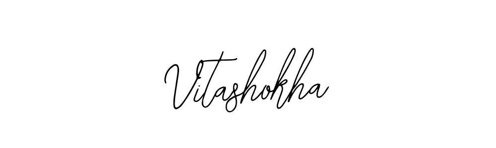 Make a beautiful signature design for name Vitashokha. With this signature (Bearetta-2O07w) style, you can create a handwritten signature for free. Vitashokha signature style 12 images and pictures png