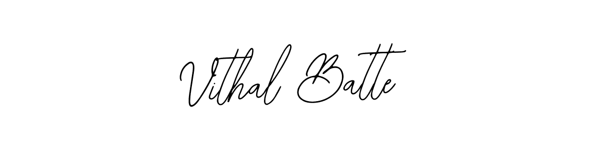 Make a beautiful signature design for name Vithal Batte. With this signature (Bearetta-2O07w) style, you can create a handwritten signature for free. Vithal Batte signature style 12 images and pictures png