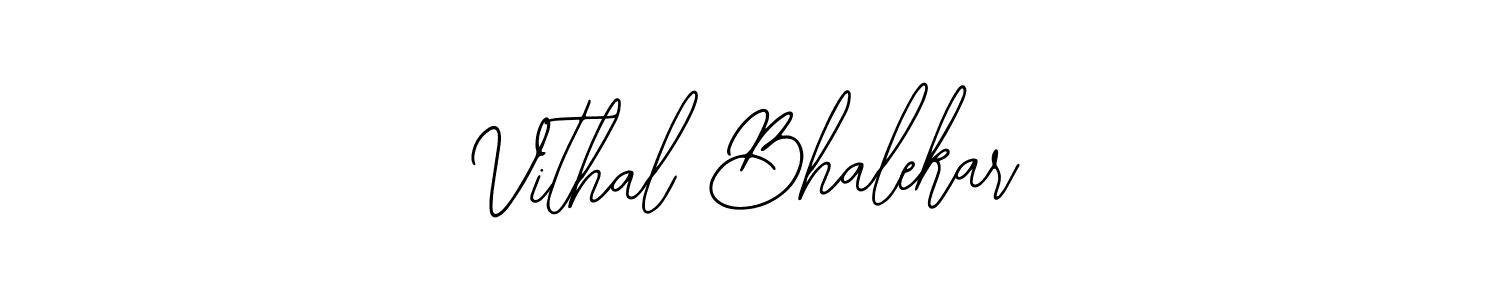 Create a beautiful signature design for name Vithal Bhalekar. With this signature (Bearetta-2O07w) fonts, you can make a handwritten signature for free. Vithal Bhalekar signature style 12 images and pictures png