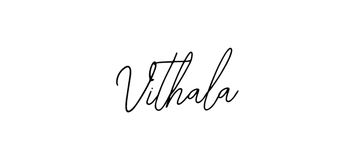 Also we have Vithala name is the best signature style. Create professional handwritten signature collection using Bearetta-2O07w autograph style. Vithala signature style 12 images and pictures png