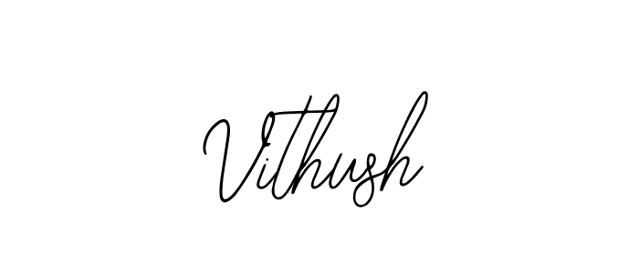 The best way (Bearetta-2O07w) to make a short signature is to pick only two or three words in your name. The name Vithush include a total of six letters. For converting this name. Vithush signature style 12 images and pictures png