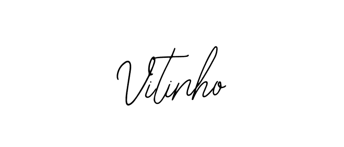 Make a beautiful signature design for name Vitinho. Use this online signature maker to create a handwritten signature for free. Vitinho signature style 12 images and pictures png