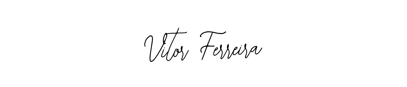 Use a signature maker to create a handwritten signature online. With this signature software, you can design (Bearetta-2O07w) your own signature for name Vitor Ferreira. Vitor Ferreira signature style 12 images and pictures png