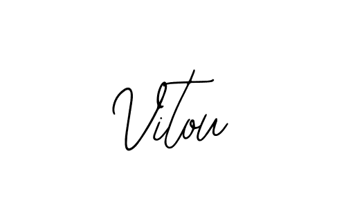 Also You can easily find your signature by using the search form. We will create Vitou name handwritten signature images for you free of cost using Bearetta-2O07w sign style. Vitou signature style 12 images and pictures png