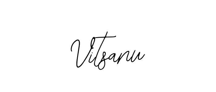 Make a beautiful signature design for name Vitsanu. Use this online signature maker to create a handwritten signature for free. Vitsanu signature style 12 images and pictures png