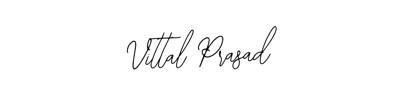 Use a signature maker to create a handwritten signature online. With this signature software, you can design (Bearetta-2O07w) your own signature for name Vittal Prasad. Vittal Prasad signature style 12 images and pictures png