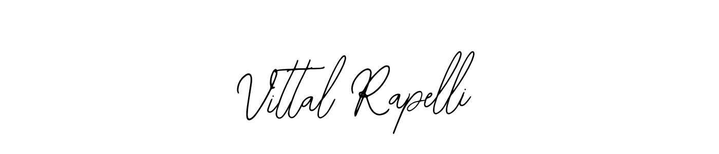 This is the best signature style for the Vittal Rapelli name. Also you like these signature font (Bearetta-2O07w). Mix name signature. Vittal Rapelli signature style 12 images and pictures png