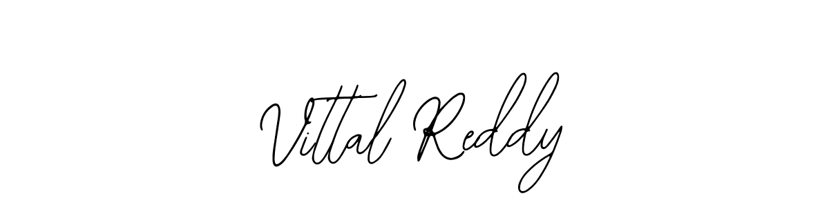 Use a signature maker to create a handwritten signature online. With this signature software, you can design (Bearetta-2O07w) your own signature for name Vittal Reddy. Vittal Reddy signature style 12 images and pictures png