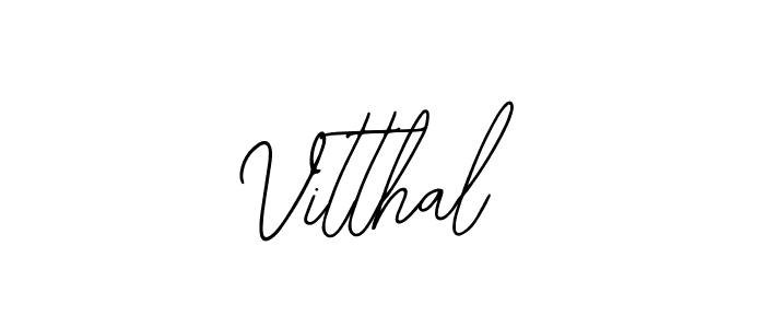 Make a beautiful signature design for name Vitthal. With this signature (Bearetta-2O07w) style, you can create a handwritten signature for free. Vitthal signature style 12 images and pictures png