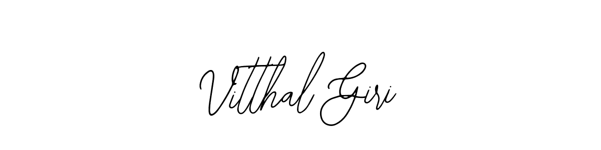 Also You can easily find your signature by using the search form. We will create Vitthal Giri name handwritten signature images for you free of cost using Bearetta-2O07w sign style. Vitthal Giri signature style 12 images and pictures png