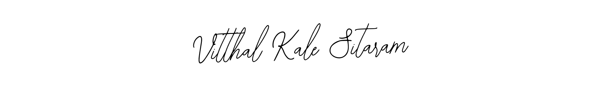 Make a beautiful signature design for name Vitthal Kale Sitaram. With this signature (Bearetta-2O07w) style, you can create a handwritten signature for free. Vitthal Kale Sitaram signature style 12 images and pictures png